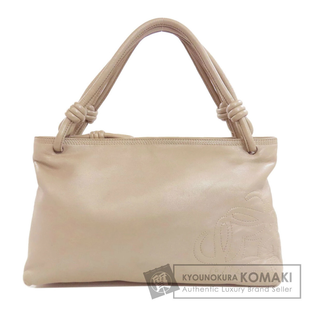 Loewe Anagram 2way Handbag Calfskin Leather